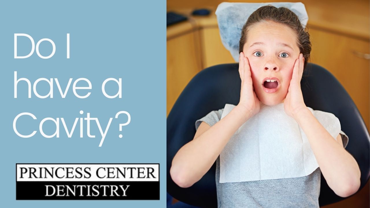 Surprised boy wondering if he has a cavity.